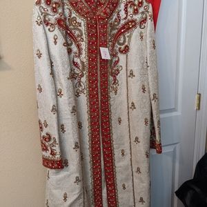 Indian groom kurta pajama suit